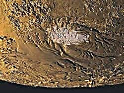 Martian Southern Cap är mest vattenis