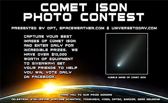 ¡Anunciamos un nuevo concurso de fotografía Cometa ISON!