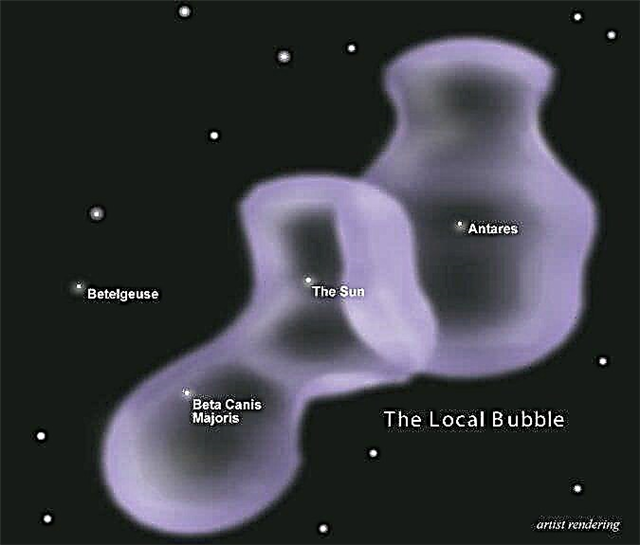 Röntgenlicht: Nachweis einer lokalen heißen Blase, die von einer Supernova geschnitzt wurde