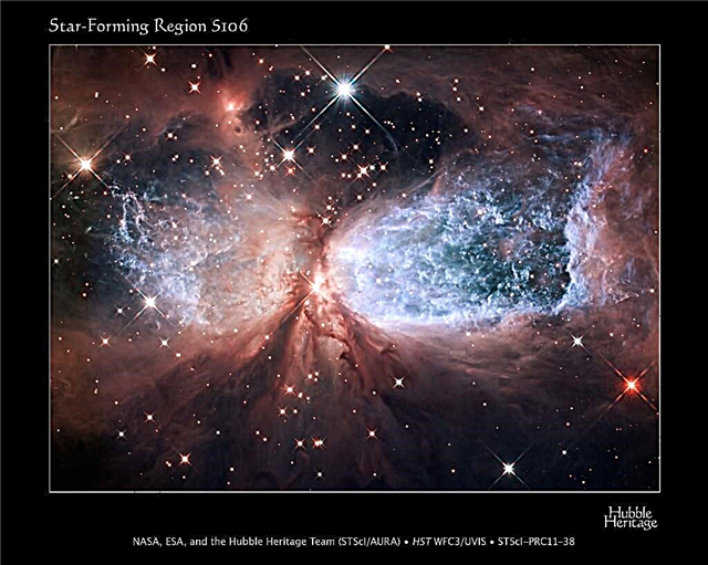 L'ange des neiges de Hubble
