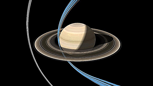 A primeira órbita de pastagem em anel da Cassini: um sucesso