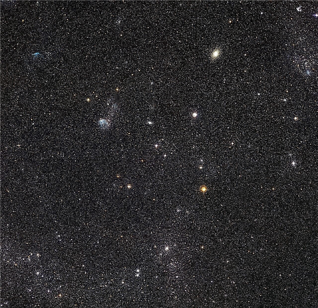 Menagerie من الأجرام السماوية في صورة جديدة سحابة Magellanic كبيرة