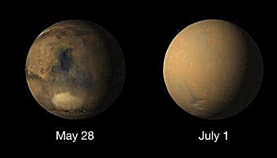 Un pequeño motor en la curiosidad fue uno de los primeros instrumentos en notar la tormenta de polvo marciana global
