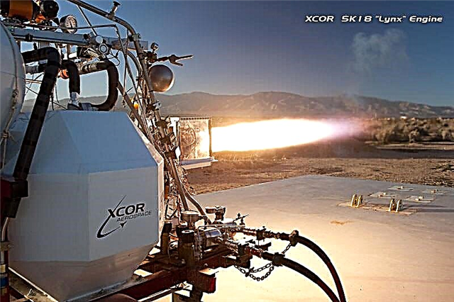 XCOR пуска нови изображения на ракетния тест