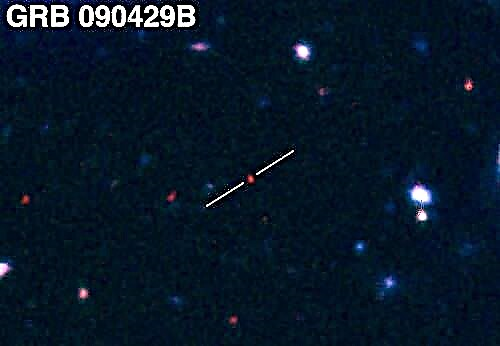 Gamma Ray Burst 090429B ... Daleko!