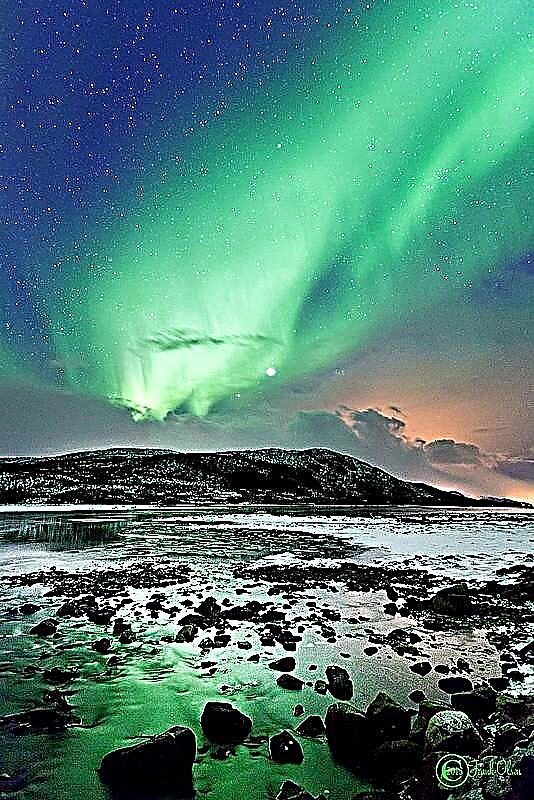 Astrophotographies: belle aurore sur la Norvège