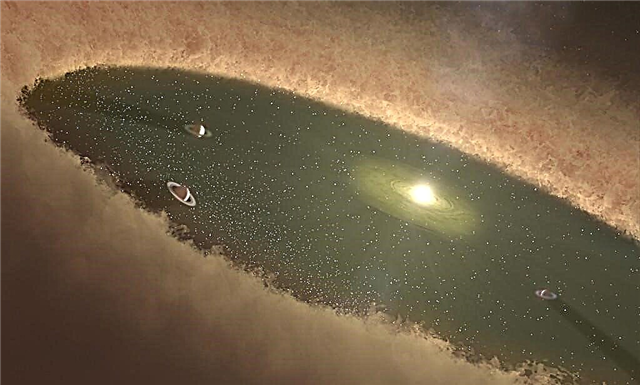 Dusty Baby Solar System dá pistas sobre como o Sol e os planetas cresceram