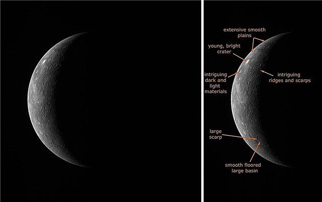 Segundo sobrevôo de Mercúrio por MESSENGER: aguardando dados