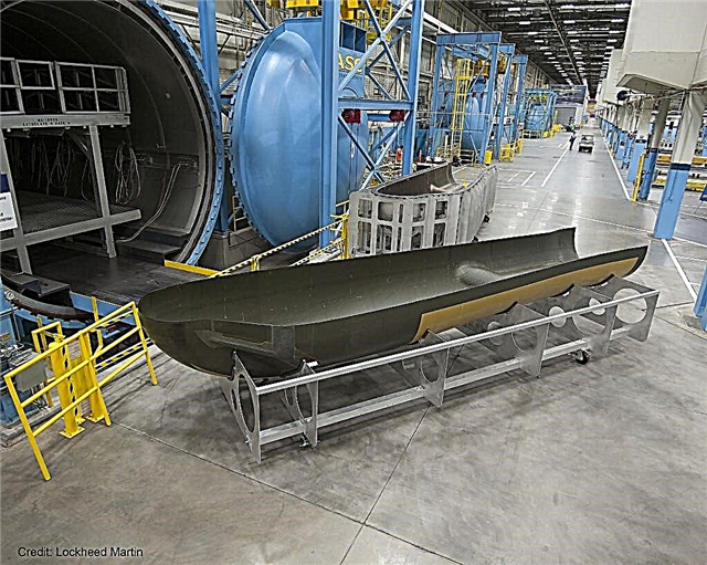 Flygramsstruktur för första kommersiella Dream Chaser-rymdskepp som presenterades