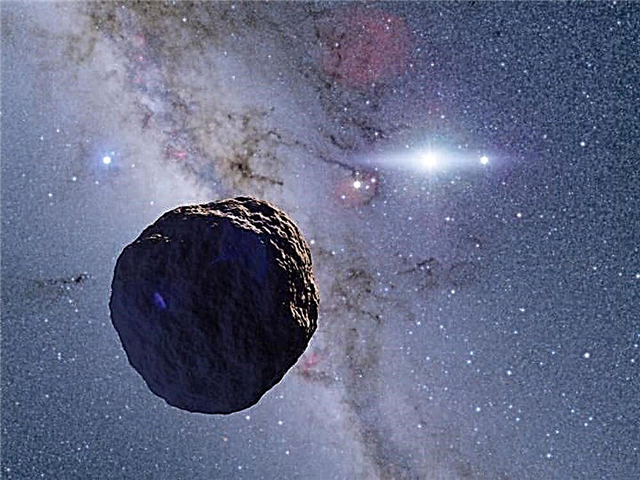 Objeto minúsculo encontrado na borda do sistema solar pela primeira vez. Um objeto do cinturão de Kuiper com apenas 2,6 km de extensão