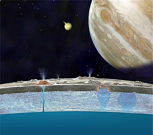 La simulazione della NASA mostra come "Fossil Ocean" di Europa salga in superficie nel tempo - Space Magazine