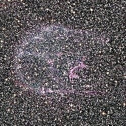 Nachglühen von Supernova Rest N132D