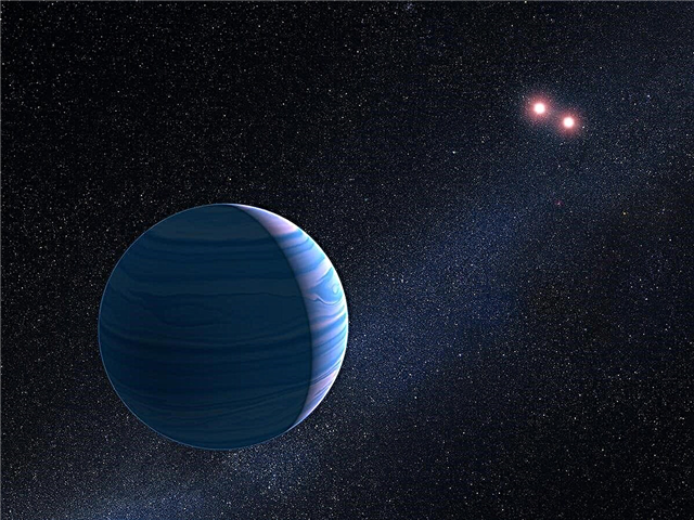 ハッブルが連星系の周りの惑星を検出