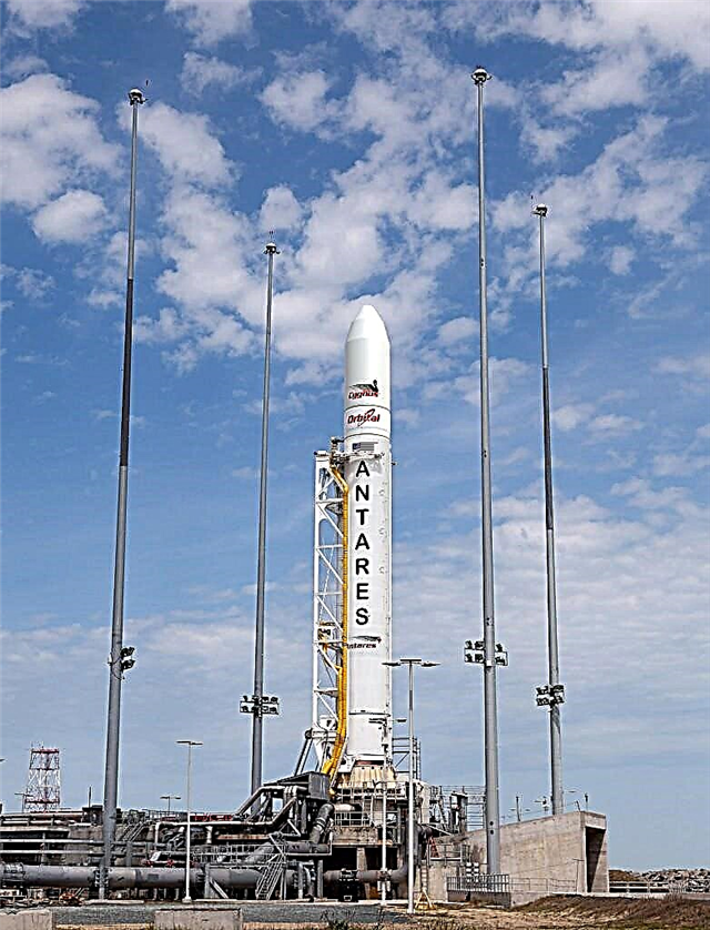 Antares Rocket Critical Hotfire Engine Test Set für den 12. Februar