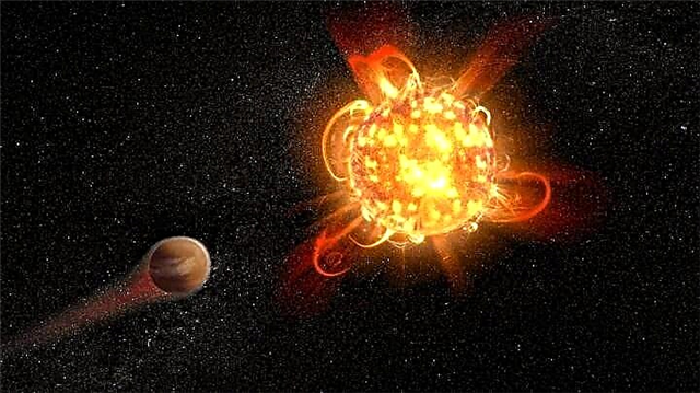 Uma anã vermelha explode um superflare. Qualquer vida em seus planetas teria um dia muito ruim
