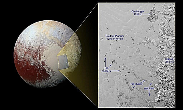 Nuevos horizontes Último hallazgo: ¡Colinas de hielo flotantes en Plutón!