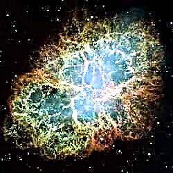 Riesiges Hubble-Mosaik des Krebsnebels