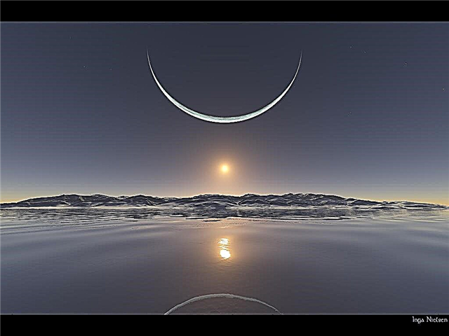 La imagen falsa del solsticio de invierno es falsa. Pero fresco.