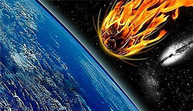 När meteoriter skivar sig genom atmosfären skapas de i kottar