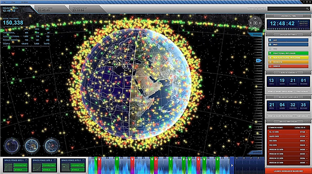 Prototipo de radar comienza a rastrear basura espacial