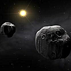 Asteroides dobles revelados como montones gemelos de escombros