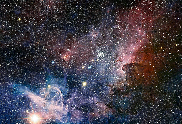 Mirada más detallada en la nebulosa de Carina