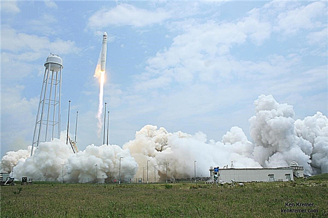 ATK orbital visa março de 2016 Lançamento do foguete Antares com novos motores