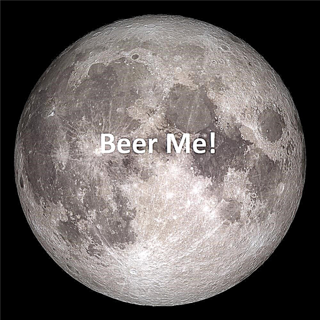 Isso é importante! Os alunos estão descobrindo como fazer cerveja na lua