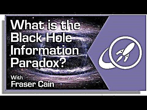 Qual é o paradoxo da informação do buraco negro?