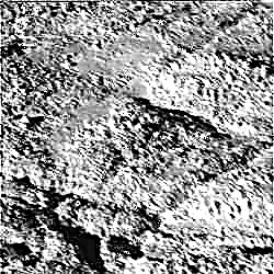 Étranges rochers de glace sur Encelade