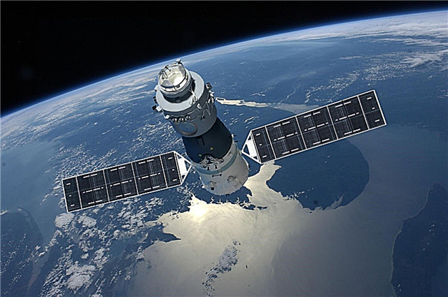 Hoe het gedoemde Chinese ruimtestation Tiangong-1 te zien