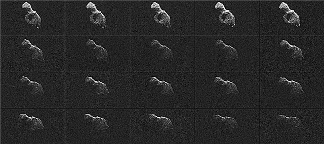 Úžasné radarové snímky odhalují rozdělení osobnosti asteroidu 2014 HQ124