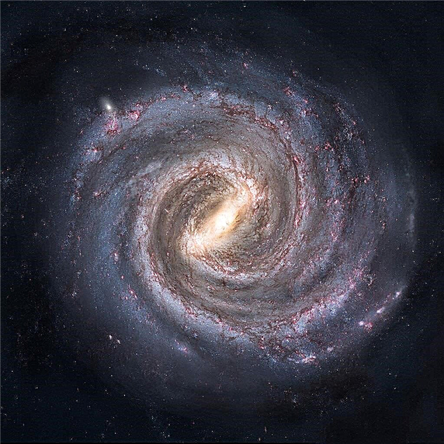 Come le galassie giganti legano con gravità la vicinanza della Via Lattea