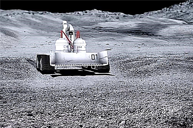 Smart robotter kunne en dag opbygge 'Snow Forts' på månen