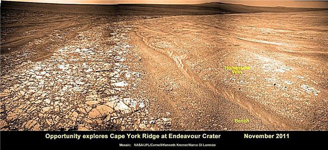 Oportunidade descobre as evidências mais poderosas ainda para a água líquida marciana