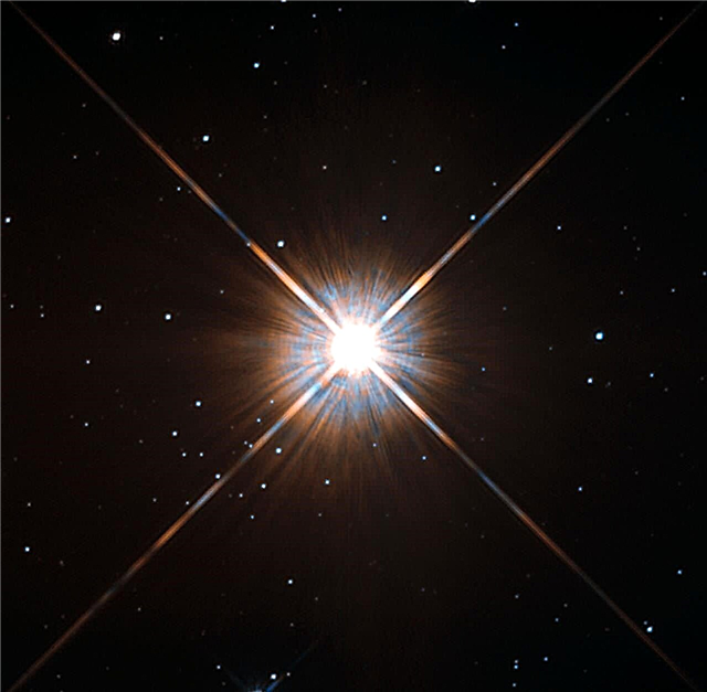 Dichtstbijzijnde ster voor onze zon wenkt in nieuwe Hubble-afbeelding