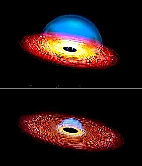 Astrônomos pegam um quasar desligando