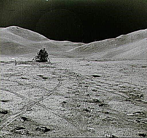 SELENE ญี่ปุ่น (Kaguya) Lunar Mission Spots Apollo 15 Landing Landing (รูปภาพ)