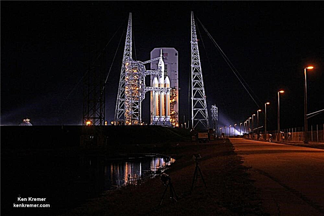 Orion presentado para el lanzamiento inaugural de hoy 4 de diciembre