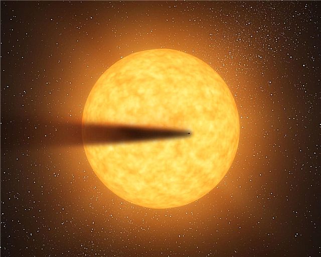 El exoplaneta condenado al mercurio puede convertirse en polvo