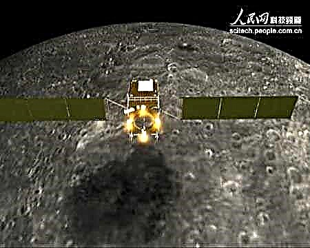 Chang'e 1 iekož (Mēness) putekļus