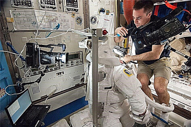 La NASA provocó riesgo de incendio mientras se secaba el traje espacial Sodden en la estación, según un informe