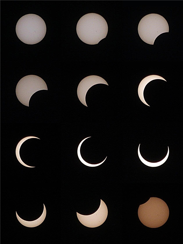 Incrível Eclipse Timelapse mostra a cromosfera do Sol