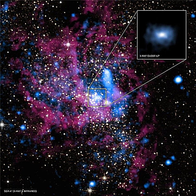 El agujero negro supermasivo de nuestra galaxia es un comedor descuidado