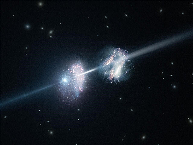 A korai galaxiskémia: A VLT megfigyeli a gamma-sugarat