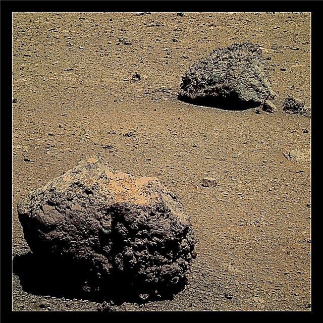 As rochas marcianas foram resistidas pela água?