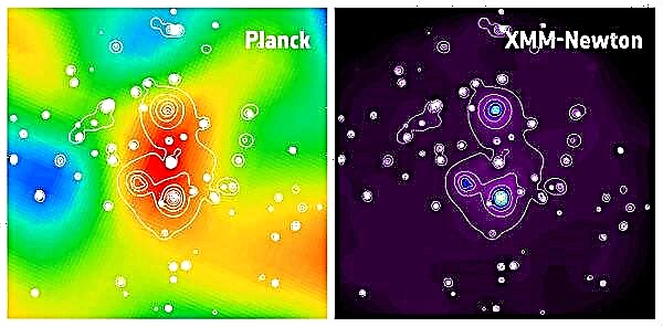 Planck ، XMM Newton البحث عن Galaxy Supercluster الجديد