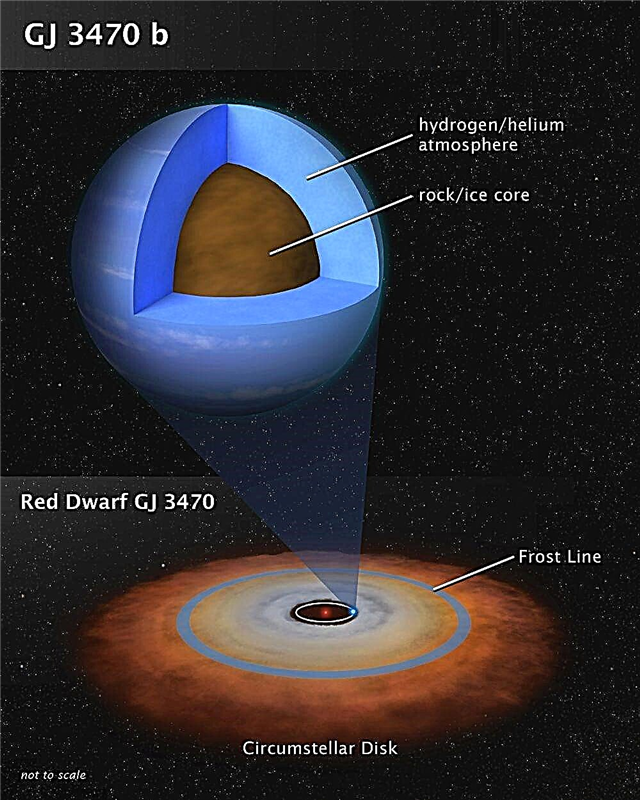 Telescopios de la NASA revelan la atmósfera de un extraño exoplaneta híbrido