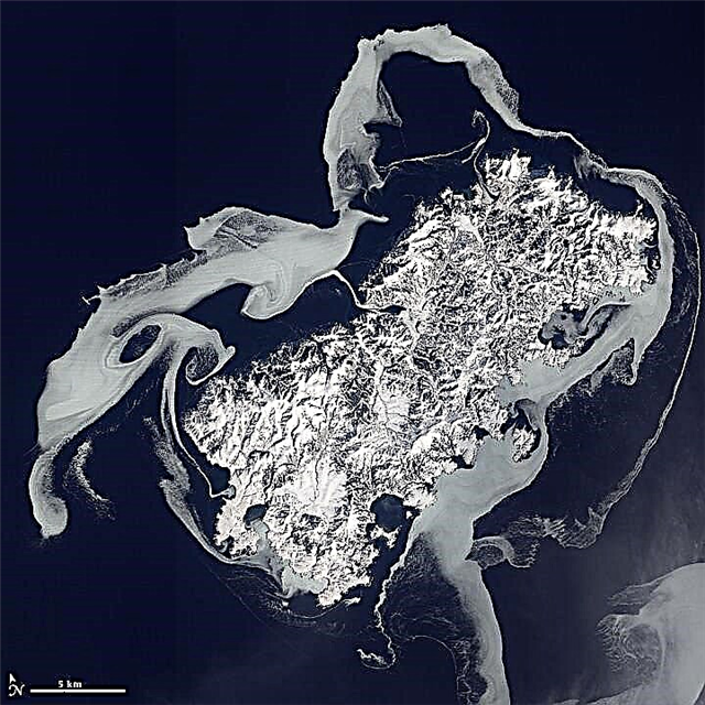 Ako vidno z vesmíru: Duchovný, ostrov Ethereal