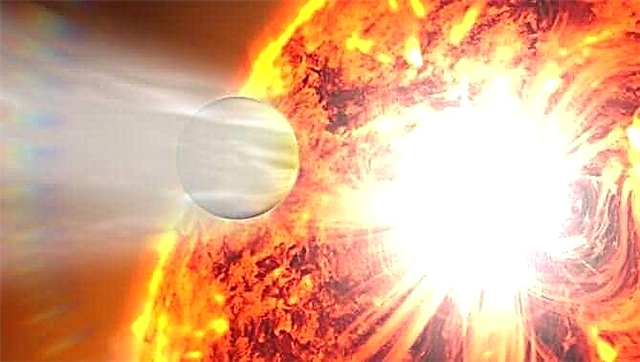 La atmósfera del exoplaneta sufre variaciones dramáticas